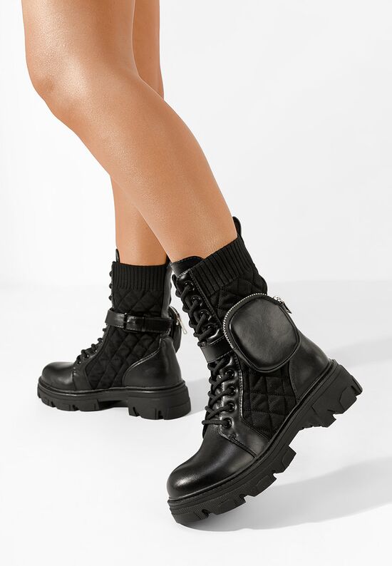 Дамски Ботинки Dallas черни, Размер: 40- Zapatos