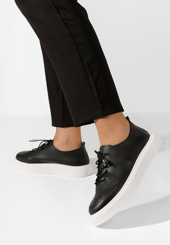 Ежедневни обувки Zorah черни, Размер: 38- Zapatos