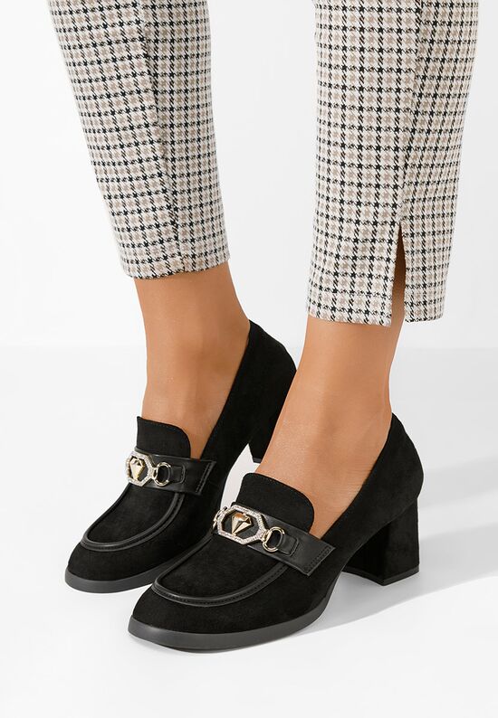 Дамски loafers Armanda V2 черни, Размер: 36- Zapatos