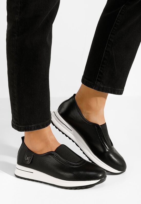 Ежедневни обувки Colissa черни, Размер: 40- Zapatos