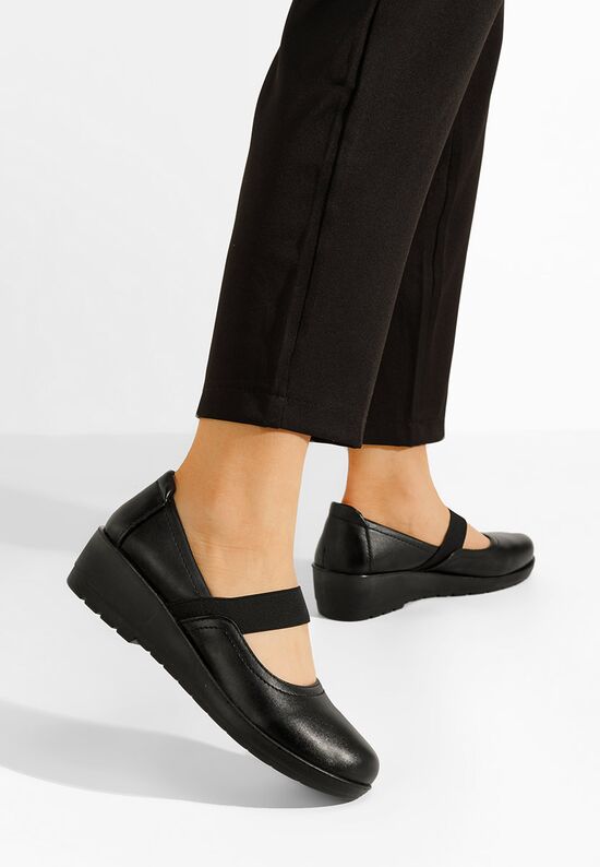 Bалерини Gracela черни, Размер: 38- Zapatos