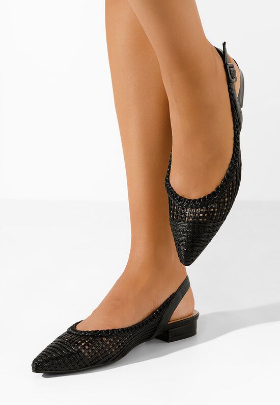 Обувки на ток Elaina черни, Размер: 36- Zapatos