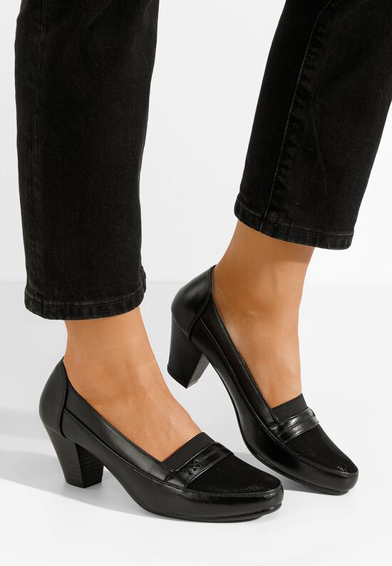 Дамски loafers Zeldanna черни, Размер: 37- Zapatos