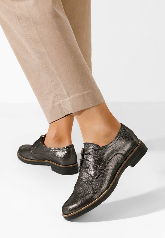 Дамски обувки derby Otivera V2 сив, Размер: 39- Zapatos
