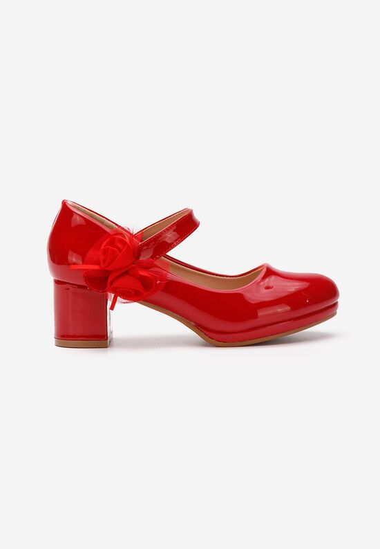 Обувки момичета Letizia червен, Размер: 34- Zapatos