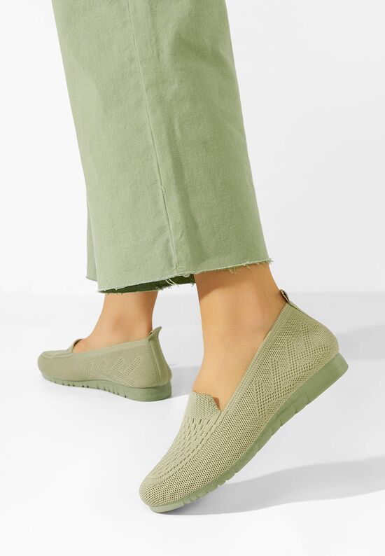 Ежедневни обувки Calianna зелен, Размер: 39- Zapatos