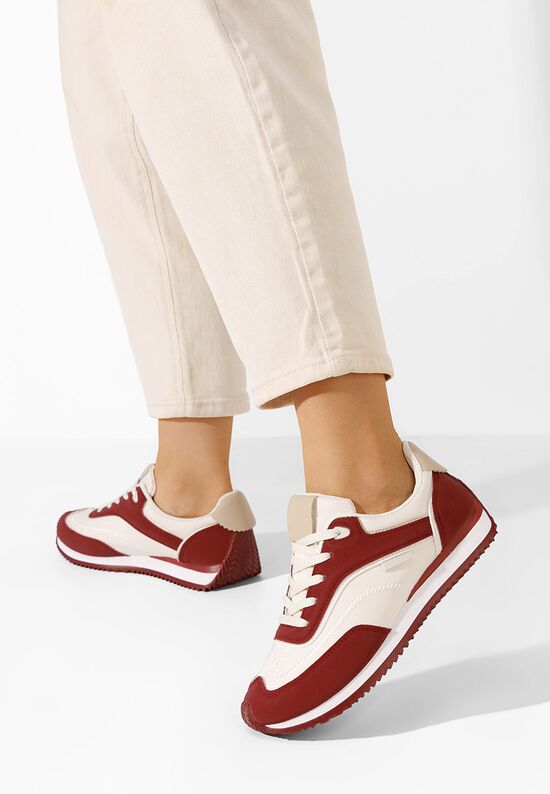 Дамски сникърси Sprint Винено червено, Размер: 37- Zapatos